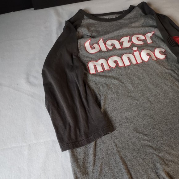 MITCHELL & NESS BLAZER MANIAC MEN'S T-SHIRT SIZE XL - Picture 3 of 12